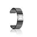 Samsung Gear S3 22mm Uyumlu Kordon Paslanmaz Çelik Luxury Metal KRD-35 Kayış
