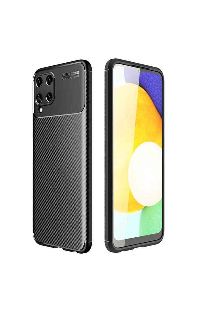 [RNZ-TA56153] Samsung Galaxy A22 4G Uyumlu Kılıf Zore Negro Silikon Kapak (Siyah)