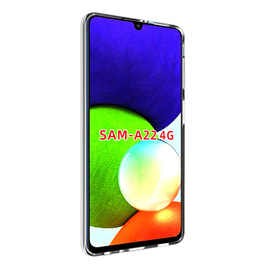 [RNZ-TA56001] Samsung Galaxy A22 4G Uyumlu Kılıf Zore Süper Silikon Kapak