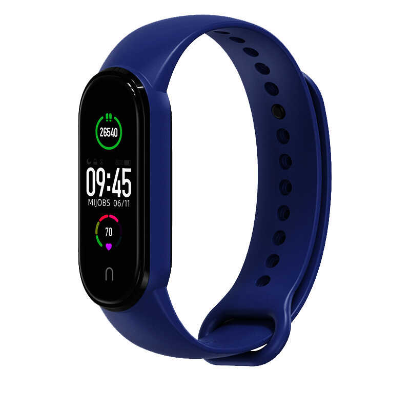 Xiaomi Mi Band 5 Uyumlu Zore Klasik Kordon