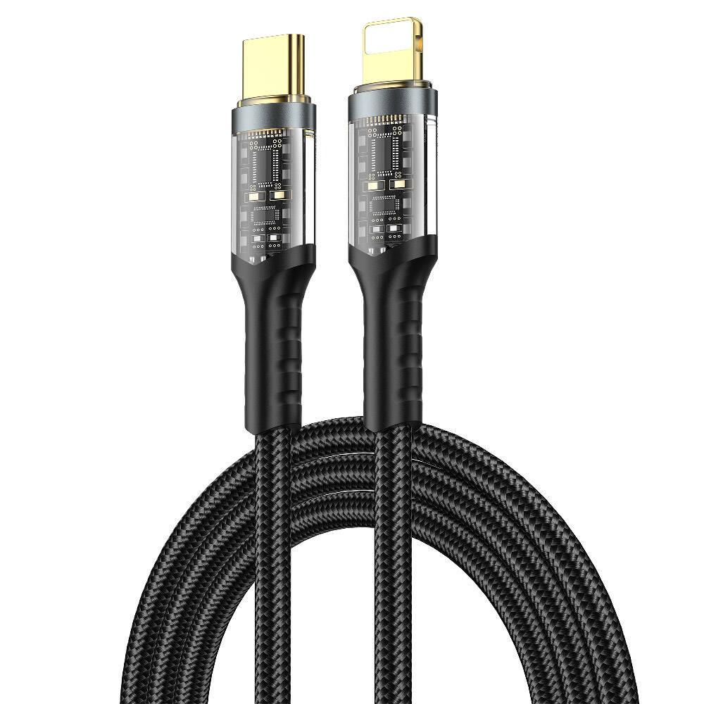 [RNZ-TA96949] Wiwu Wi-C016 Geek Serisi Type-C to Lightning PD Data Kablo 30W 1.2 Metre