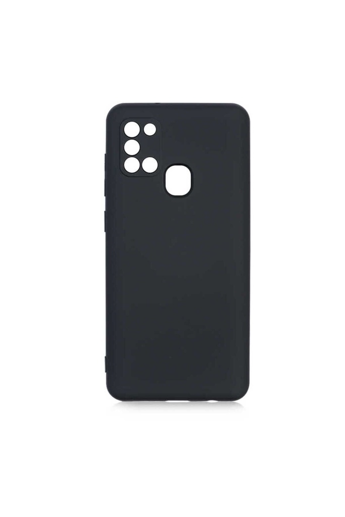 [RNZ-TA55534] Samsung Galaxy A21S Uyumlu Kılıf Zore Mara Lansman Kapak (Siyah)