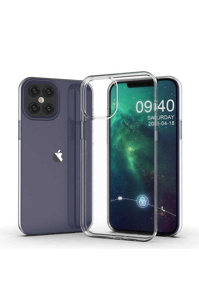 Apple iPhone 12 Pro Max Uyumlu Kılıf Zore Süper Silikon Kapak