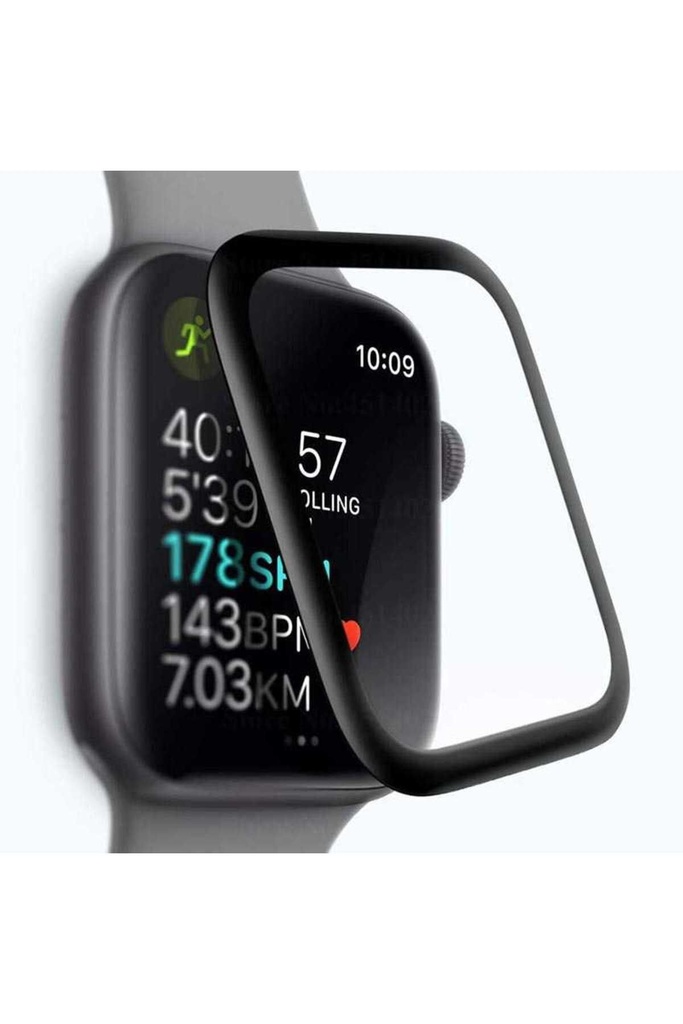 Apple Watch 38mm Uyumlu Zore Full Yapışkanlı Cam Ekran Koruyucu