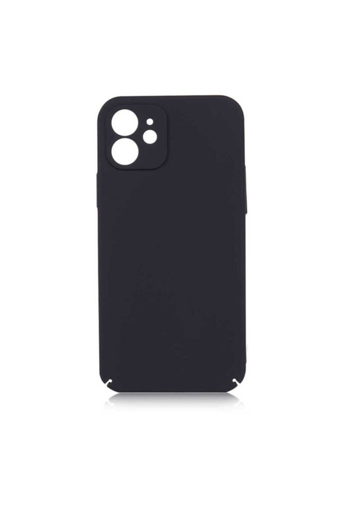 [RNZ-TA54366] Apple iPhone 12 Uyumlu Kılıf Zore Kapp Kapak (Siyah)