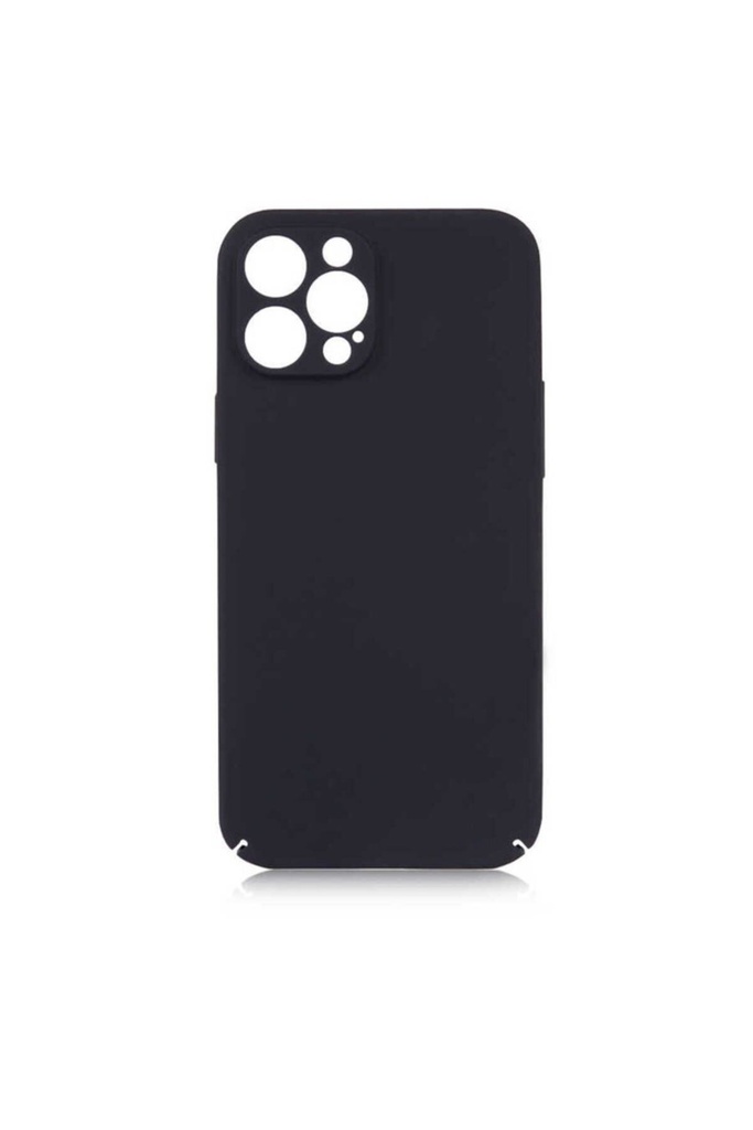 [RNZ-TA54375] Apple iPhone 12 Pro Max Uyumlu Kılıf Zore Kapp Kapak (Siyah)
