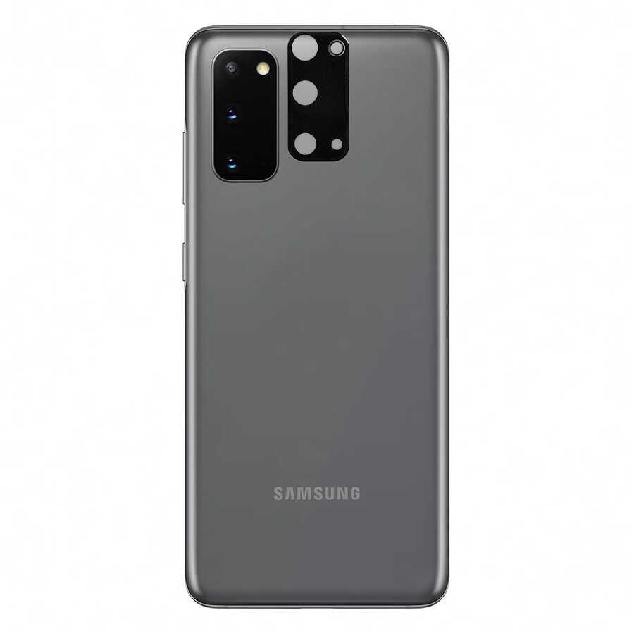 Samsung Galaxy S20 Uyumlu Zore 3D Kamera Camı