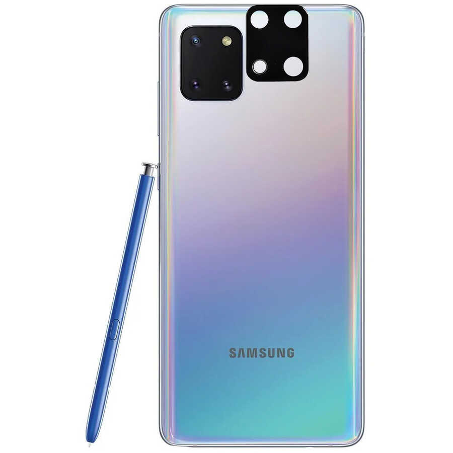 Samsung Galaxy A81 (Note 10 Lite) Uyumlu Zore 3D Kamera Camı