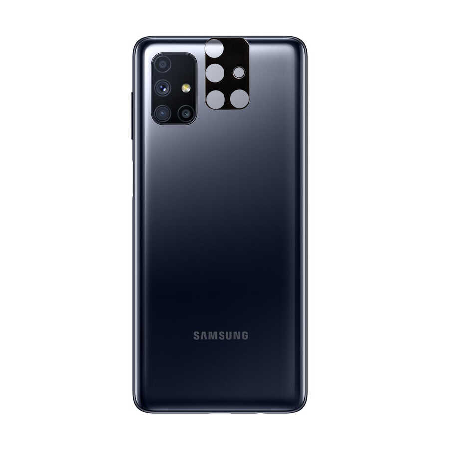 Samsung Galaxy M51 Uyumlu Zore 3D Kamera Camı