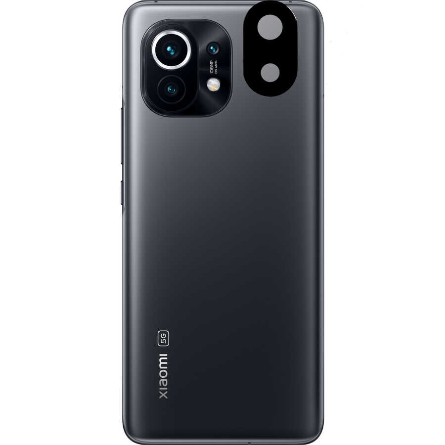 [RNZ-TA54332] Xiaomi Mi 11 Uyumlu Zore 3D Kamera Camı