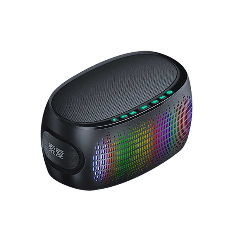 [RNZ-TA55882] Soaiy K1 Bluetooth Speaker Hoparlör (Siyah)
