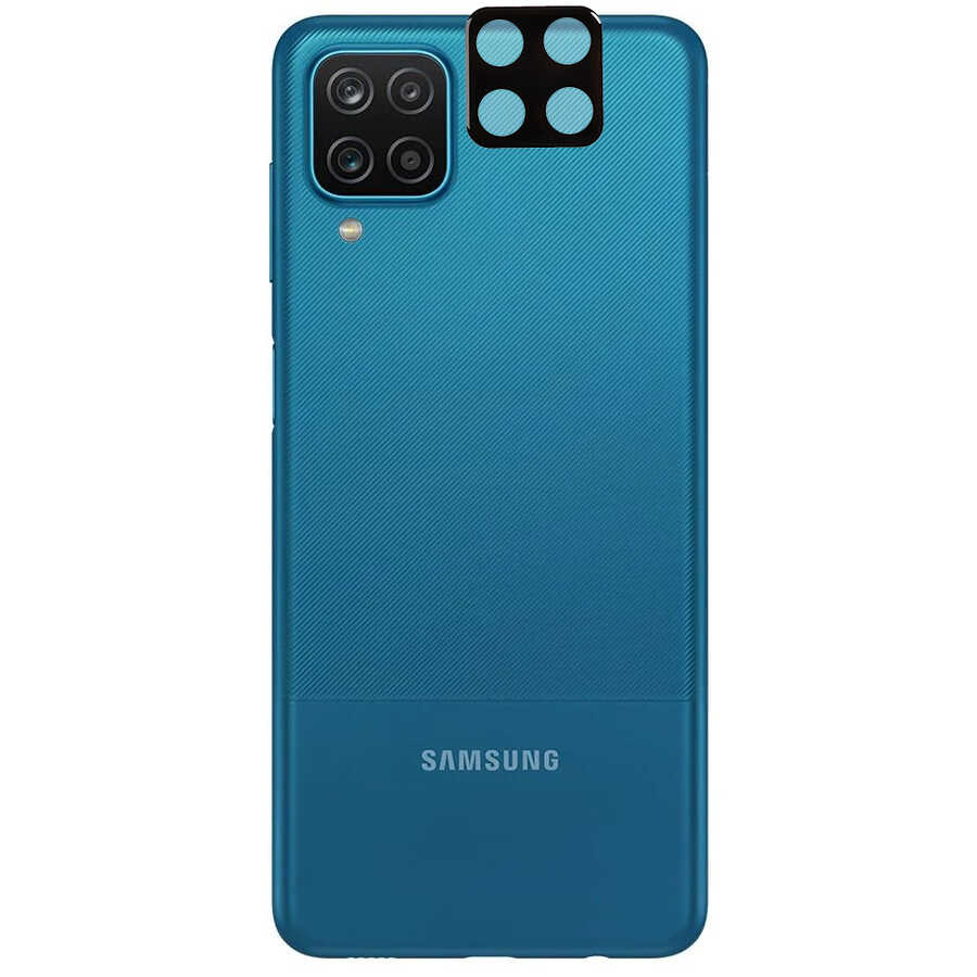 [RNZ-TA54318] Samsung Galaxy A12 Uyumlu Zore 3D Kamera Camı