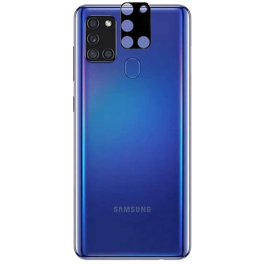 [RNZ-TA54319] Samsung Galaxy A21S Uyumlu Zore 3D Kamera Camı