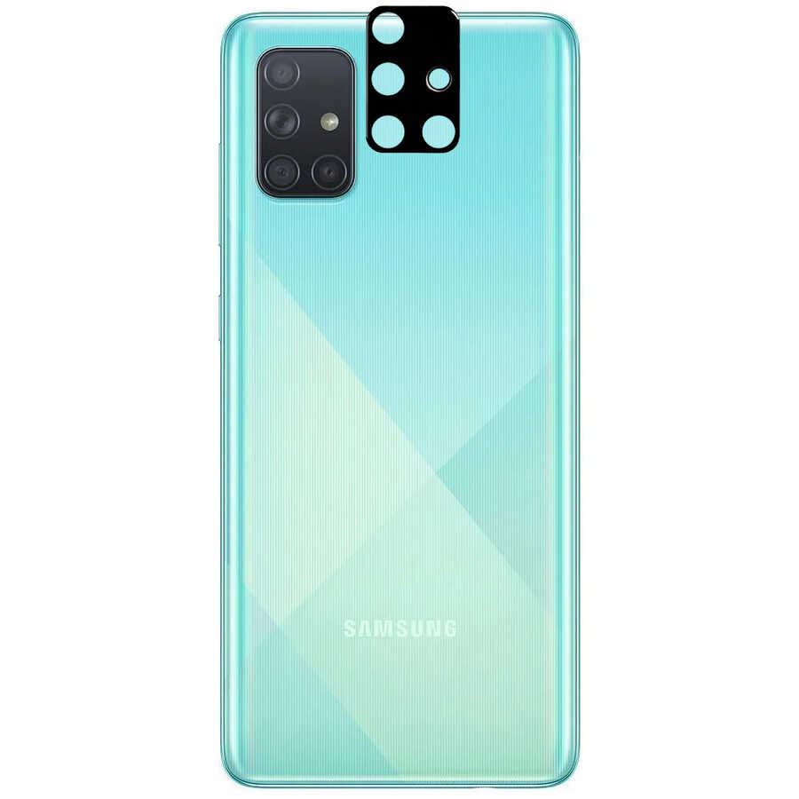 Samsung Galaxy A71 Uyumlu Zore 3D Kamera Camı