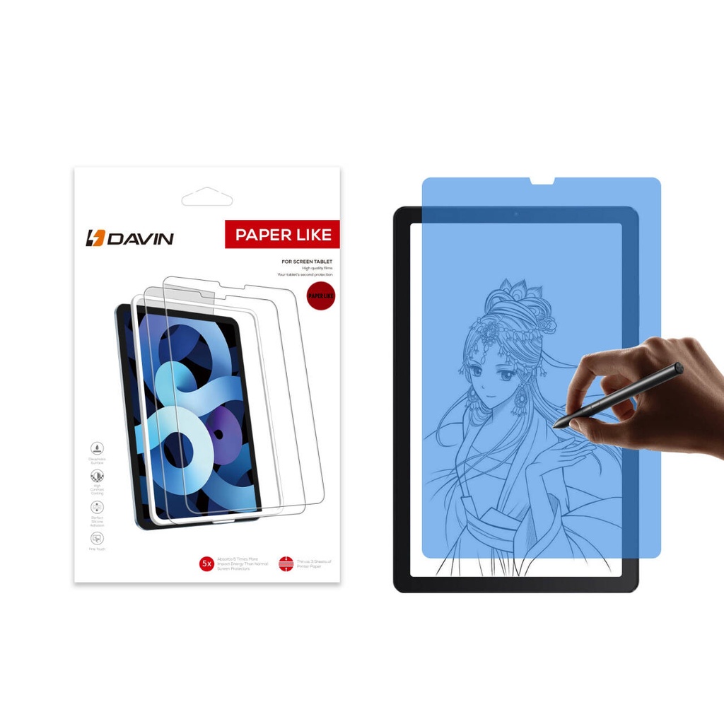 [RNZ-TA96953] Lenovo Tab M9 Uyumlu Kağıt Hisli Mat Davin Paper Like Tablet Ekran Koruyucu