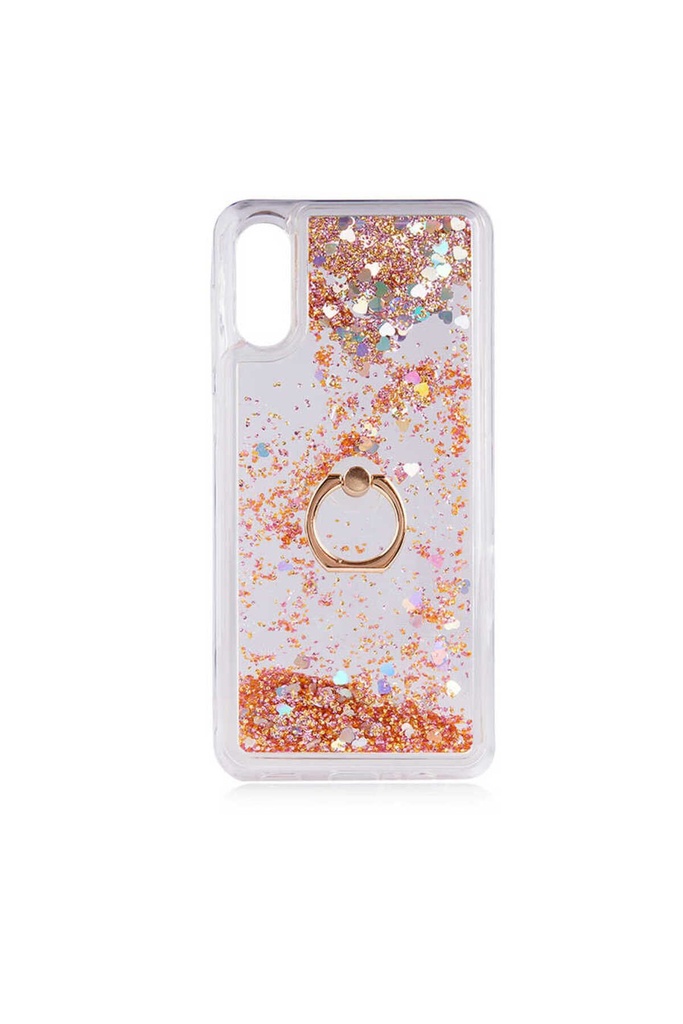 [RNZ-TA54286] Samsung Galaxy A02 Uyumlu Kılıf Zore Milce Kapak (Gold)