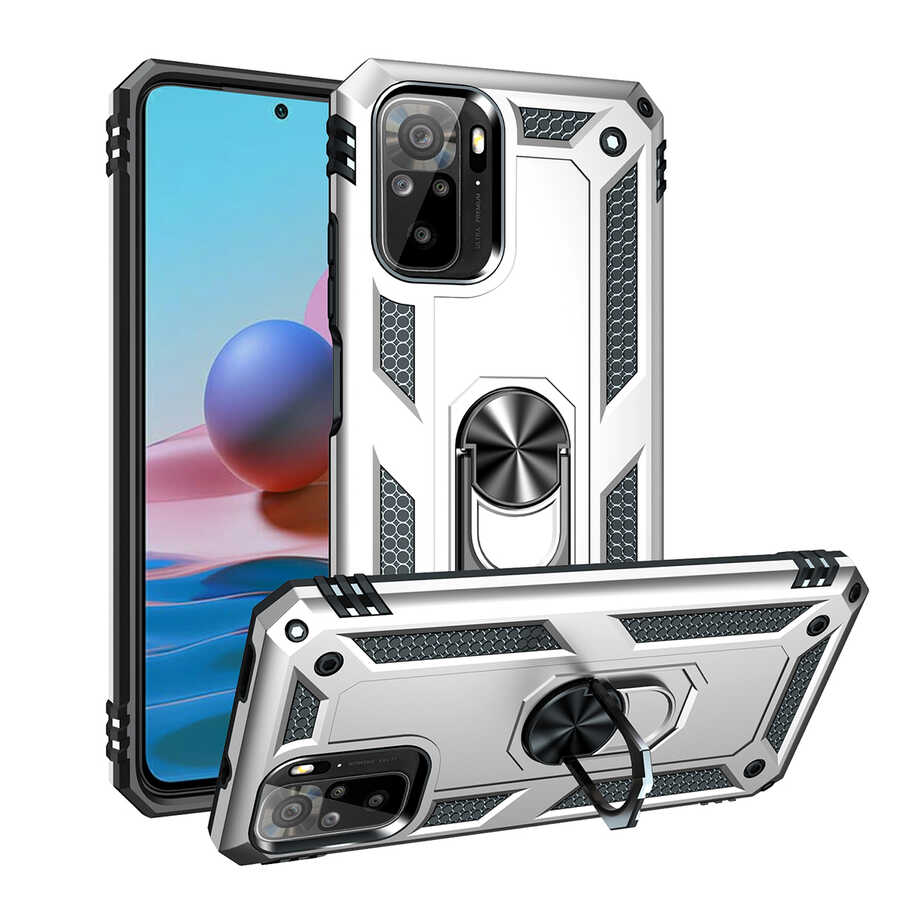 Xiaomi Redmi Note 10S Uyumlu Kılıf Zore Vega Kapak