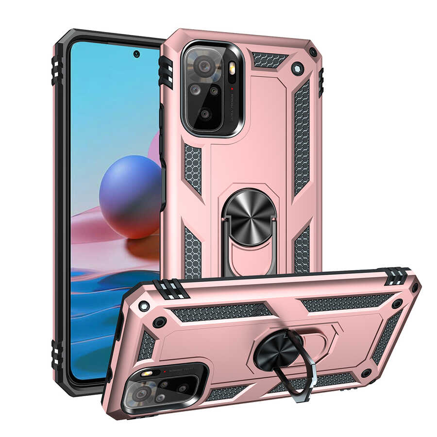 Xiaomi Redmi Note 10S Uyumlu Kılıf Zore Vega Kapak