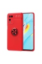 Oppo A54 4G Uyumlu Kılıf Zore Ravel Silikon Kapak