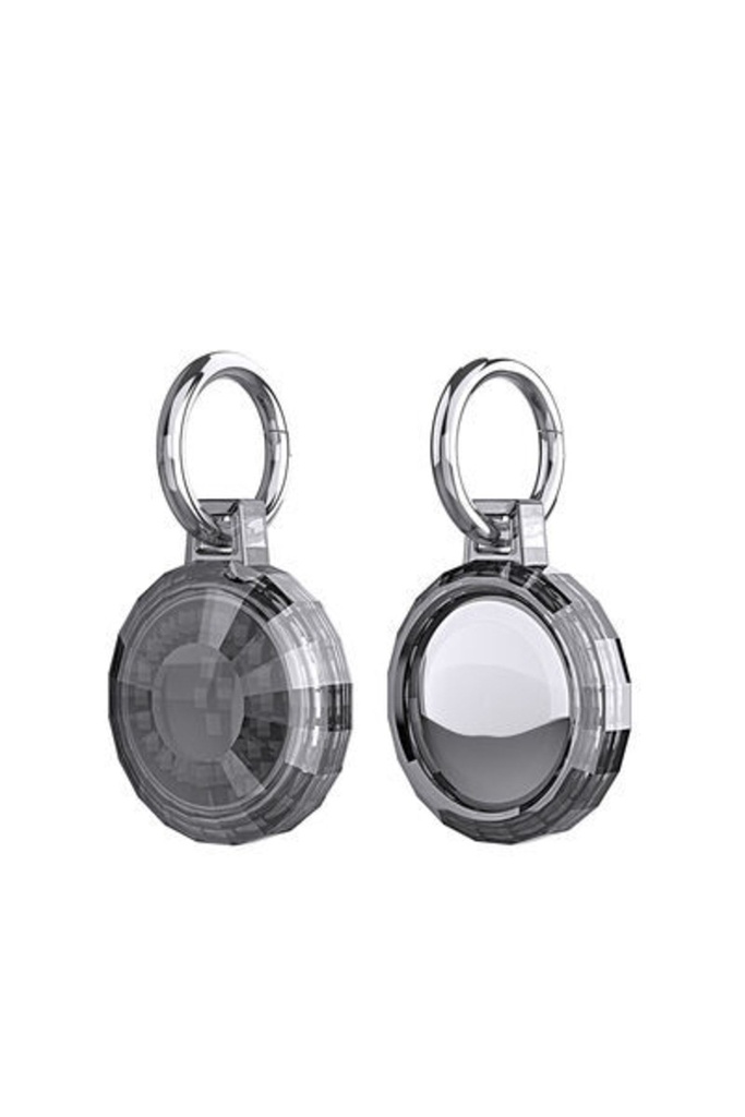 [RNZ-TA54109] ​Zore Airtag 04 Silikon Anahtarlık (Siyah)