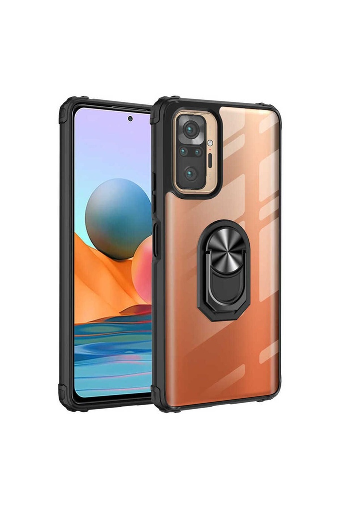 [RNZ-TA54193] Xiaomi Redmi Note 10 Pro Uyumlu Kılıf Zore Mola Kapak (Siyah)
