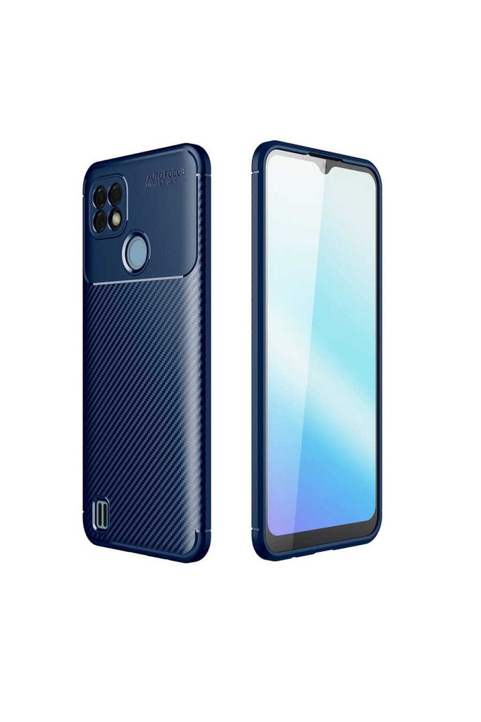 Realme C21 Uyumlu Kılıf Zore Negro Silikon Kapak