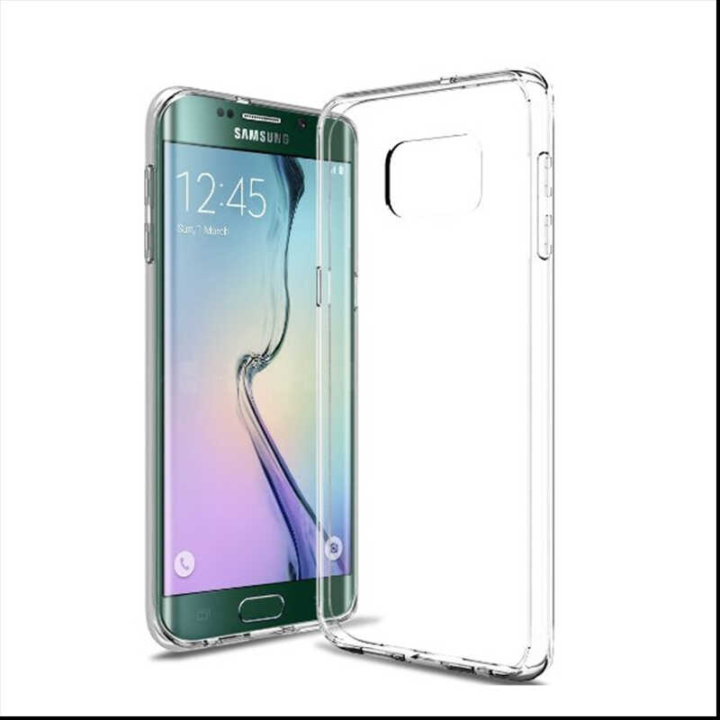 [RNZ-TA55297] Samsung Galaxy S6 Edge Uyumlu Kılıf Zore Süper Silikon Kapak