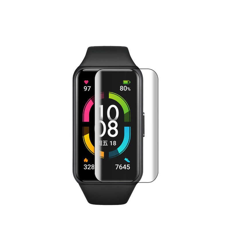 [RNZ-TA55322] Huawei Band 6 Uyumlu Zore Narr Tpu Body Ekran Koruyucu