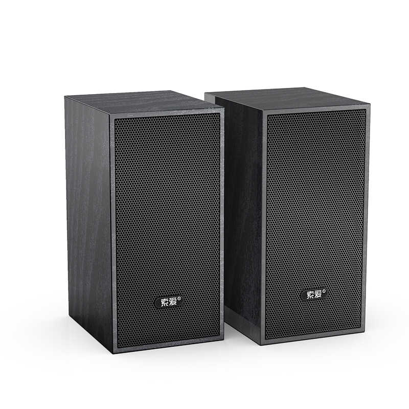 [RNZ-TA53985] Soaiy SA-A5 Usb Speaker Hoparlör (Siyah)