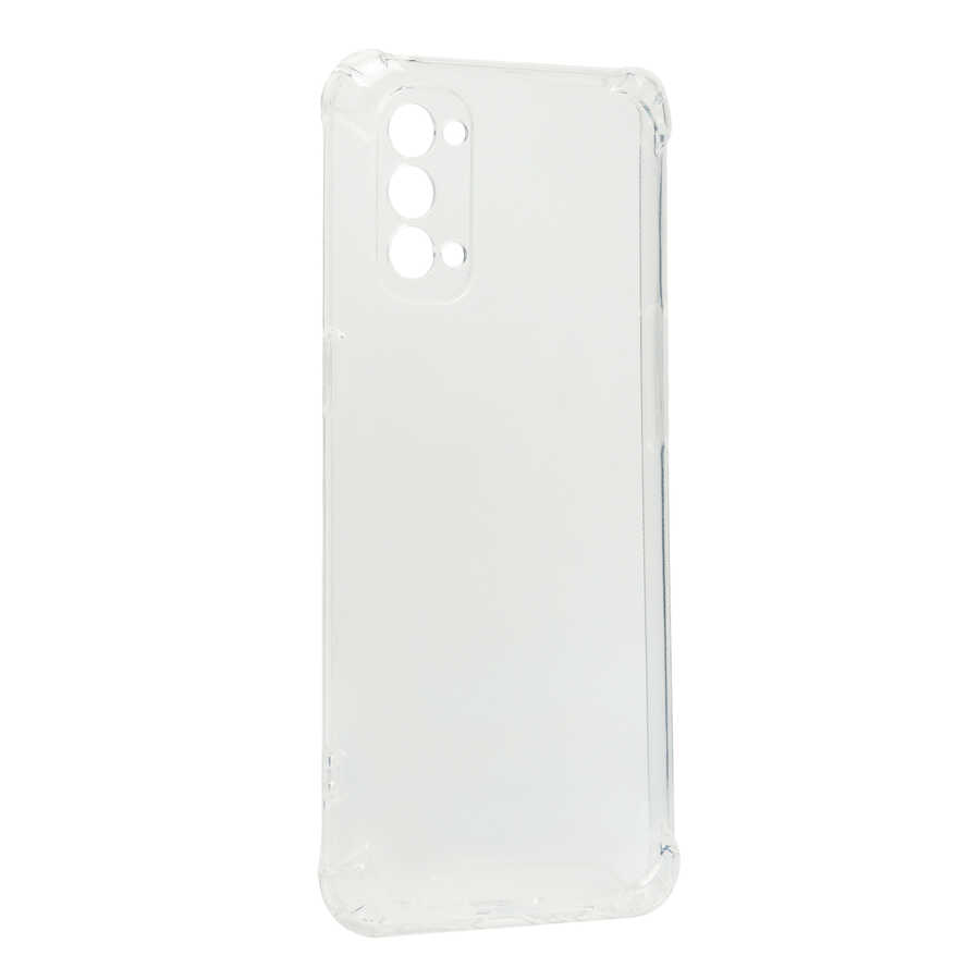 [RNZ-TA55696] Oppo Reno 4 Uyumlu Kılıf Zore Kamera Korumalı Nitro Anti Shock Silikon