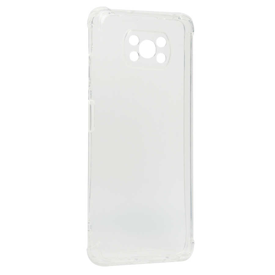 [RNZ-TA55682] Xiaomi Poco X3 Uyumlu Kılıf Zore Kamera Korumalı Nitro Anti Shock Silikon