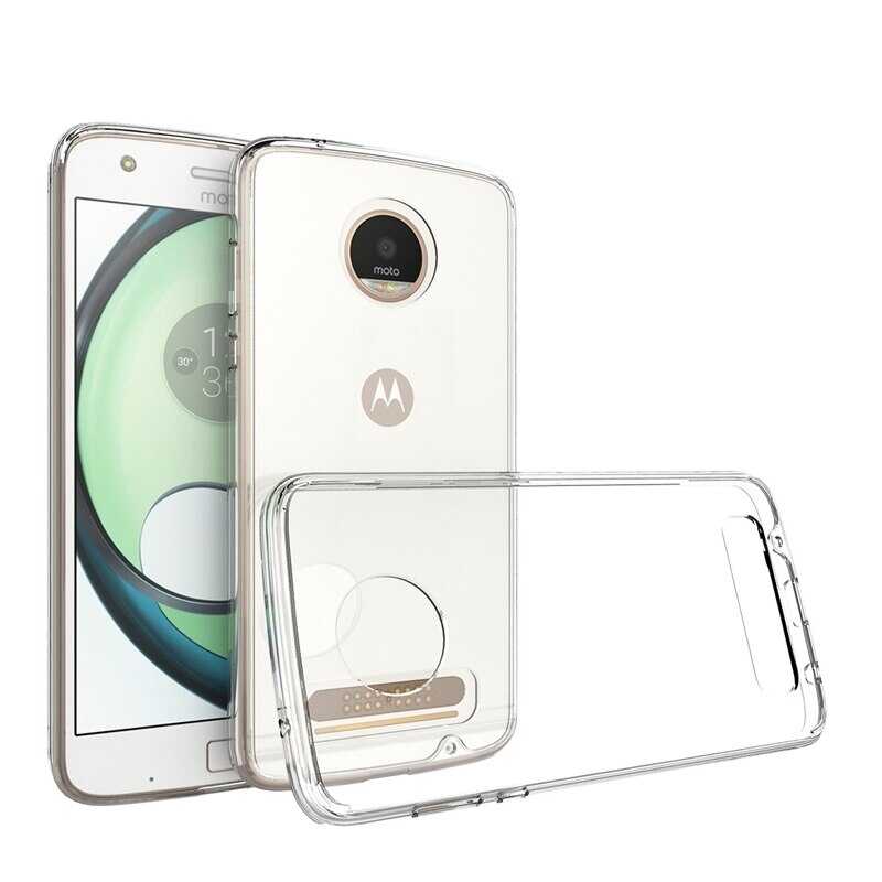 [RNZ-TA56727] Lenovo Moto Z2 Play Uyumlu Kılıf Zore Süper Silikon Kapak