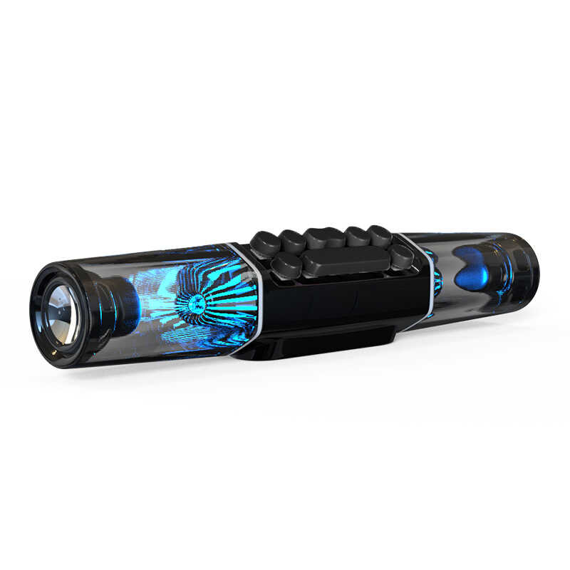 [RNZ-TA56789] Soaiy SH19 Upgrade Gaming Version Bluetooth Speaker Hoparlör (Siyah)