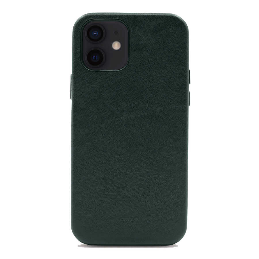 Apple iPhone 12 Uyumlu Kılıf ​Kajsa Crazy Horse Kapak