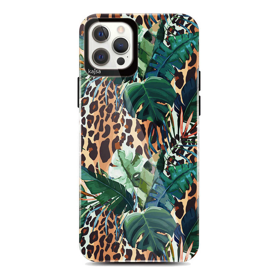 Apple iPhone 12 Pro Max Uyumlu Kılıf Kajsa Wild Kapak