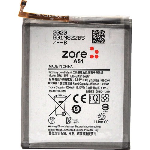 Samsung Galaxy A51 Uyumlu Zore Tam Orjinal Batarya