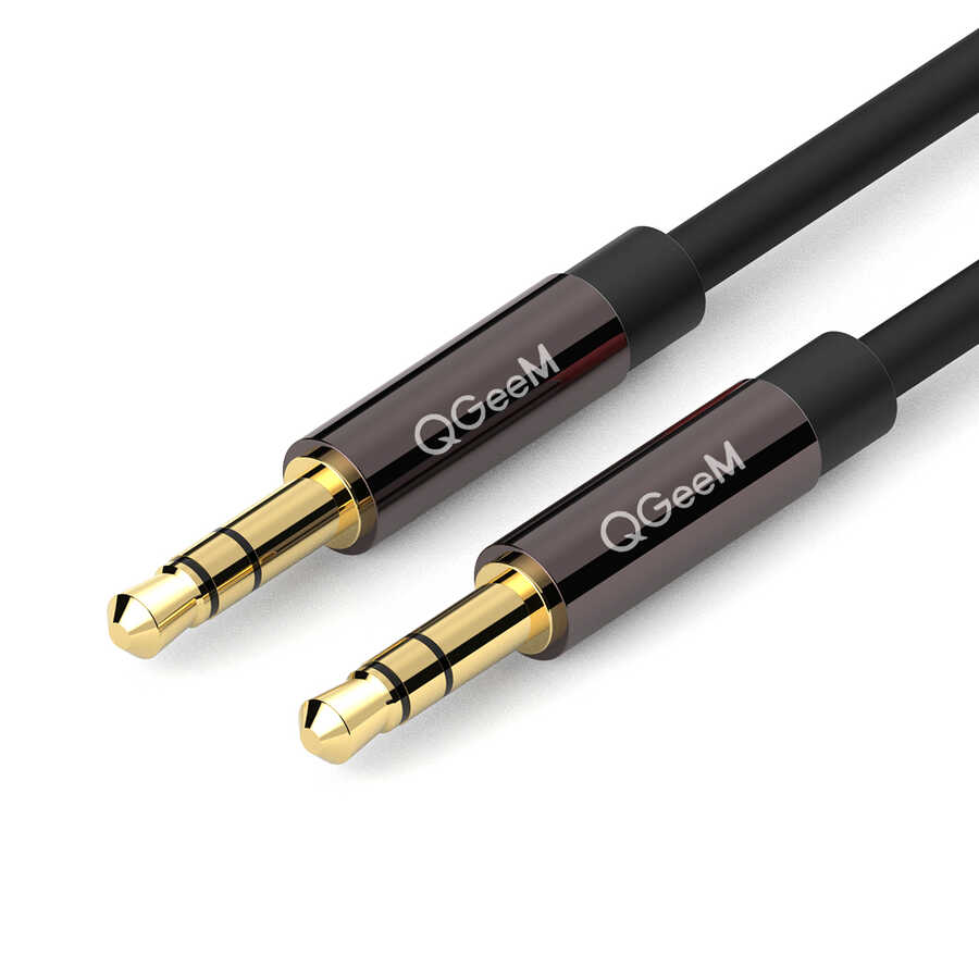 [RNZ-TA56939] Qgeem QG-AU04 3.5mm Aux Audio Kablo 2M