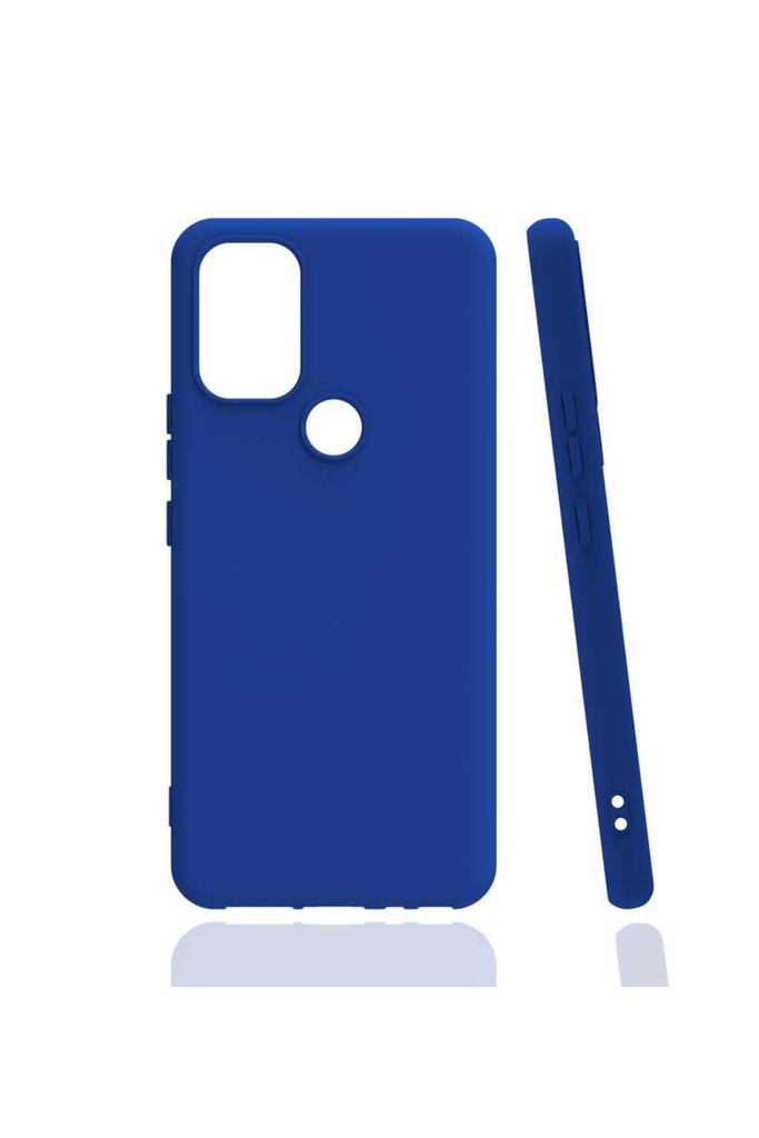 [RNZ-TA57070] Infinix Smart 5 Uyumlu Kılıf Zore Biye Silikon (Mavi)