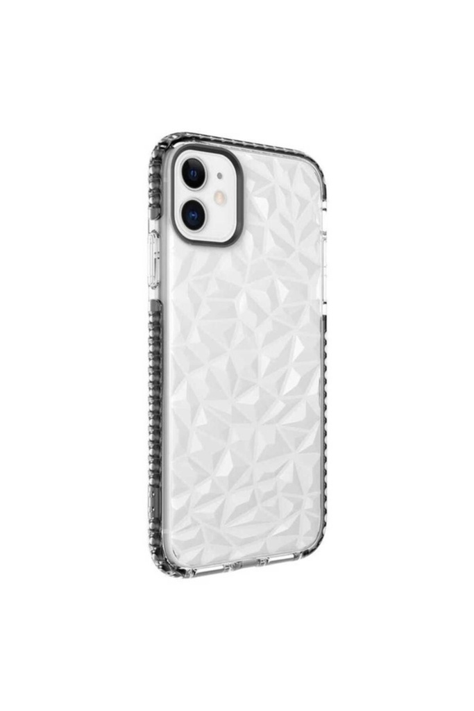 [RNZ-TA57123] Apple iPhone 11 Uyumlu Kılıf Zore Buzz Kapak (Siyah)