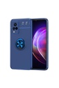 Vivo V21 Uyumlu Kılıf Zore Ravel Silikon Kapak