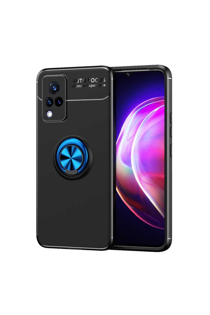 Vivo V21 Uyumlu Kılıf Zore Ravel Silikon Kapak