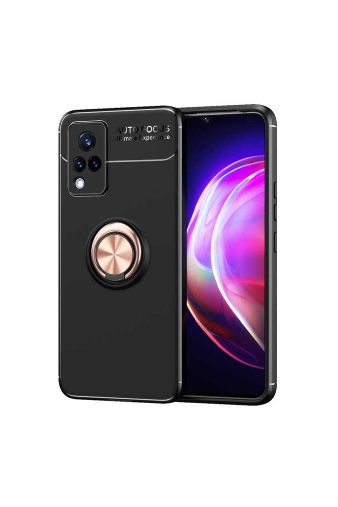Vivo V21 Uyumlu Kılıf Zore Ravel Silikon Kapak