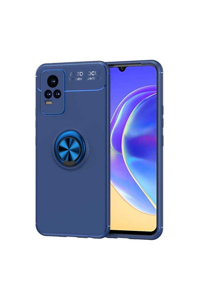 Vivo V21E Uyumlu Kılıf Zore Ravel Silikon Kapak