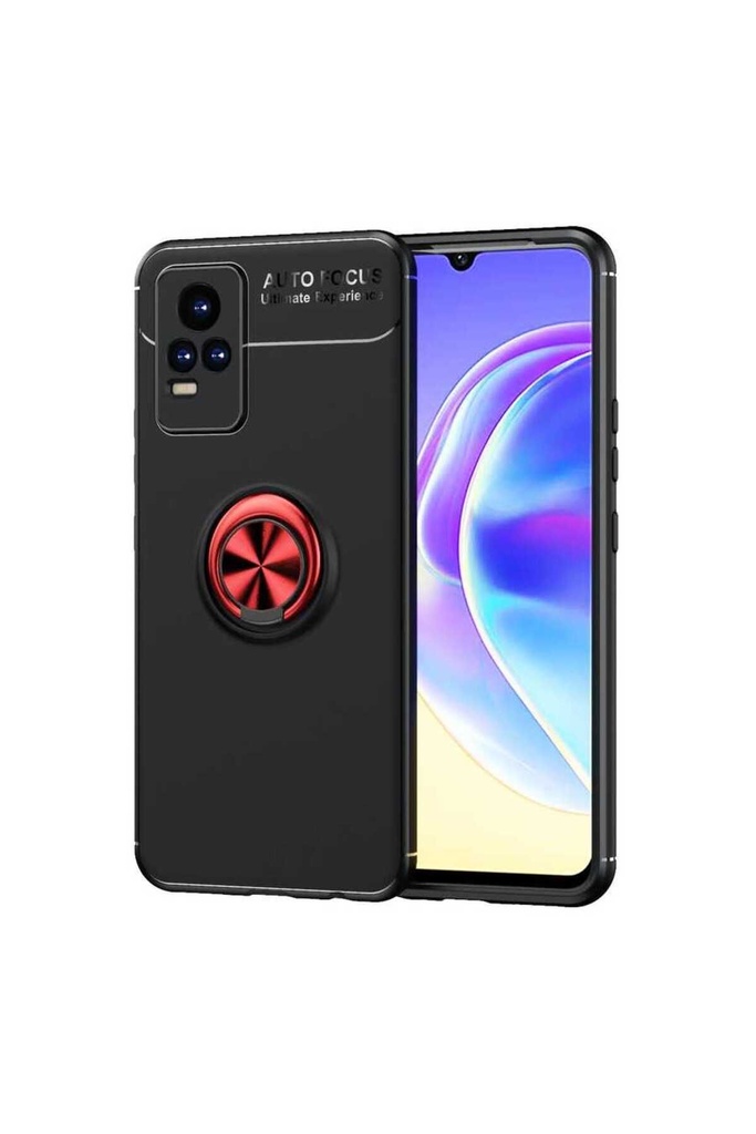 Vivo V21E Uyumlu Kılıf Zore Ravel Silikon Kapak