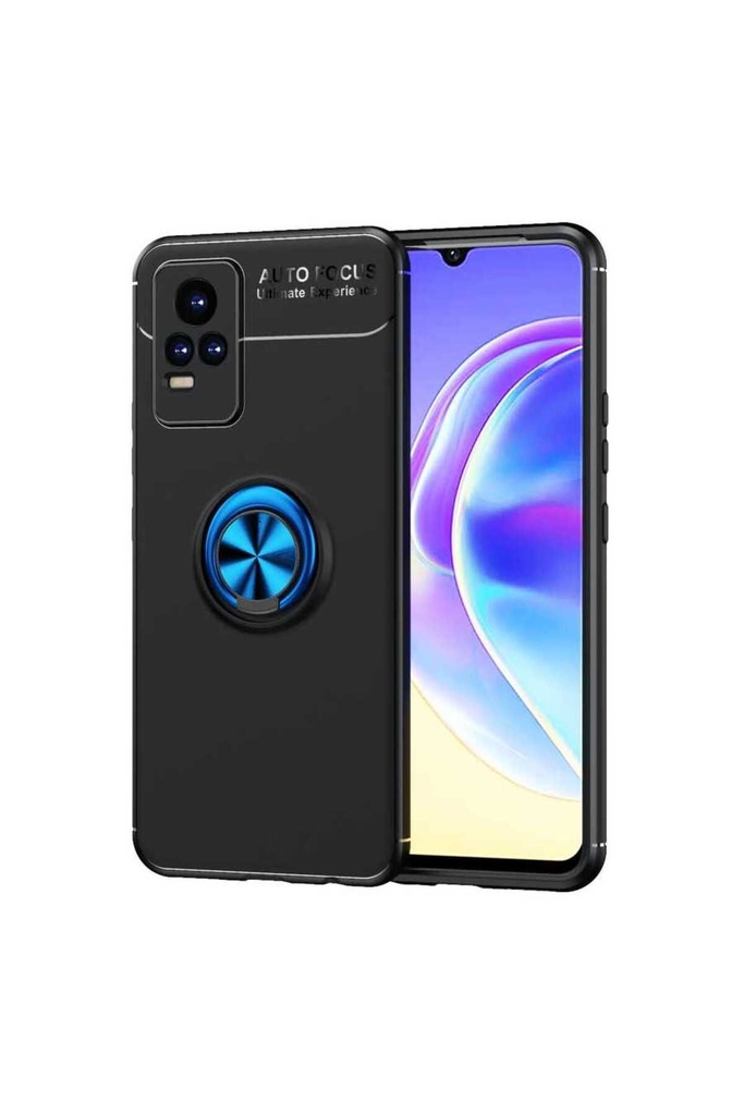Vivo V21E Uyumlu Kılıf Zore Ravel Silikon Kapak