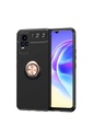 Vivo V21E Uyumlu Kılıf Zore Ravel Silikon Kapak