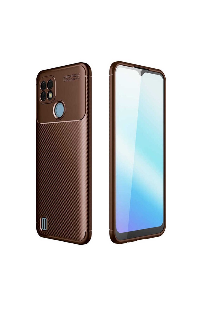 Realme C25 Uyumlu Kılıf Zore Negro Silikon Kapak