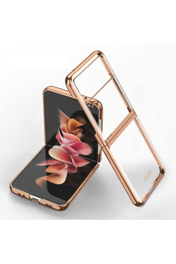 Samsung Galaxy Z Flip 3 Uyumlu Kılıf Zore Kıpta Kapak
