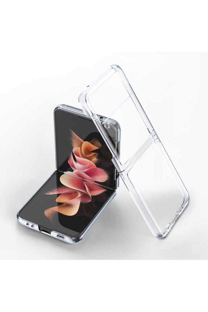 Samsung Galaxy Z Flip 3 Uyumlu Kılıf Zore Kıpta Kapak