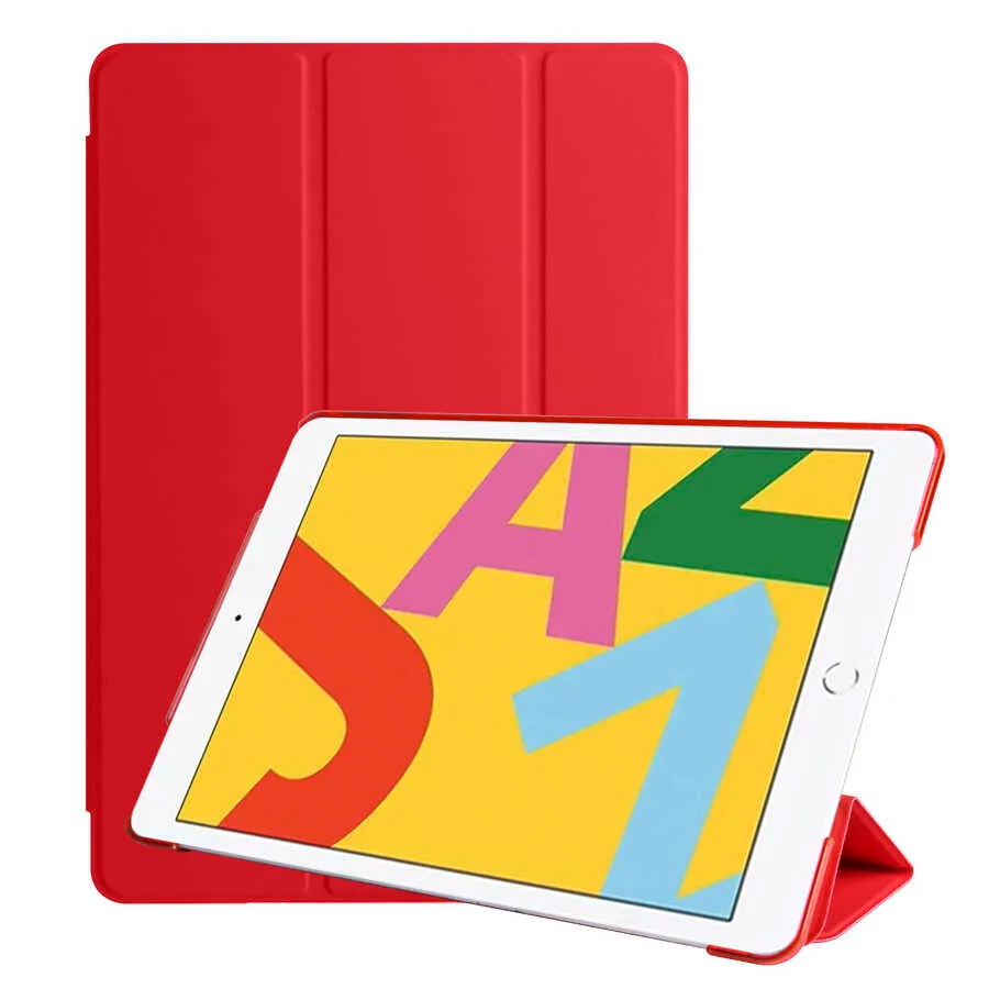 Apple iPad 10.2 2021 (9.Nesil) Uyumlu Zore Smart Cover Standlı 1-1 Kılıf